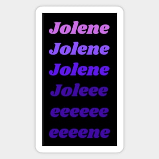 Jolene | Purple Ombre Magnet